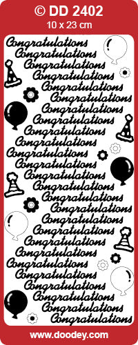 DD2402 Congratulations