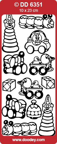 DD6351 Childs Toys Peel Off