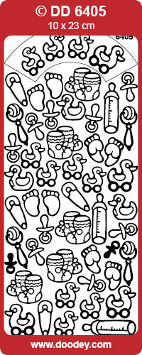 DD6405 Twister Cards / Birth Peel Off