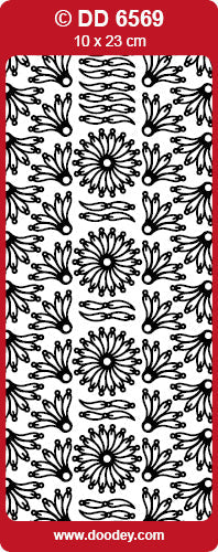 DD6569 Florentine Frames Peel Off