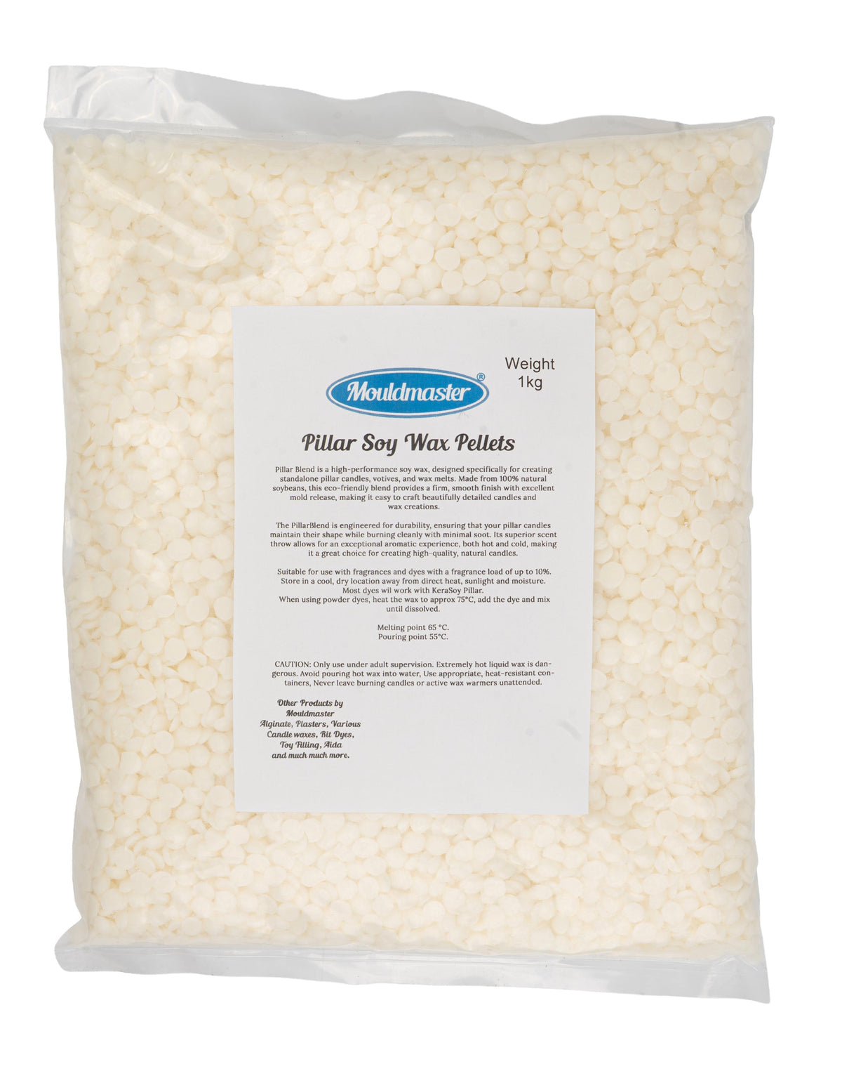 Soy Wax Pellets for Pillar Candles