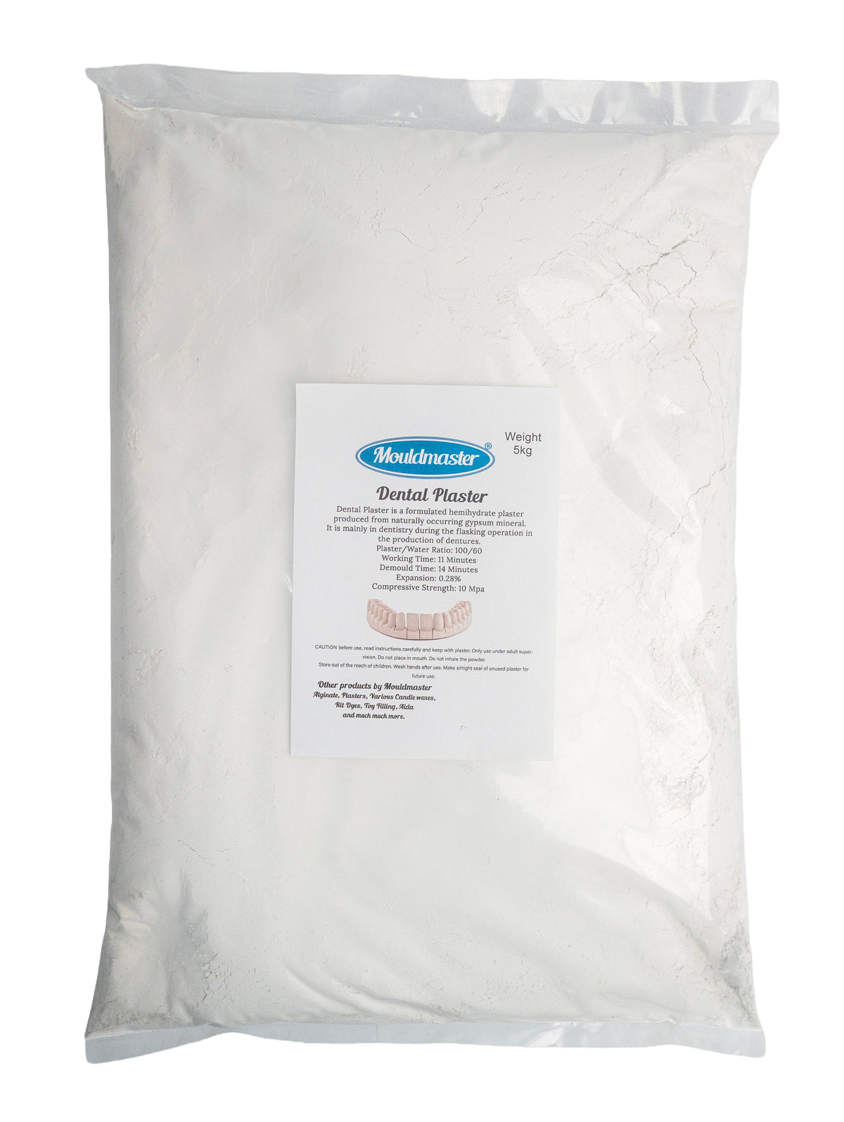 Formula dental Plaster