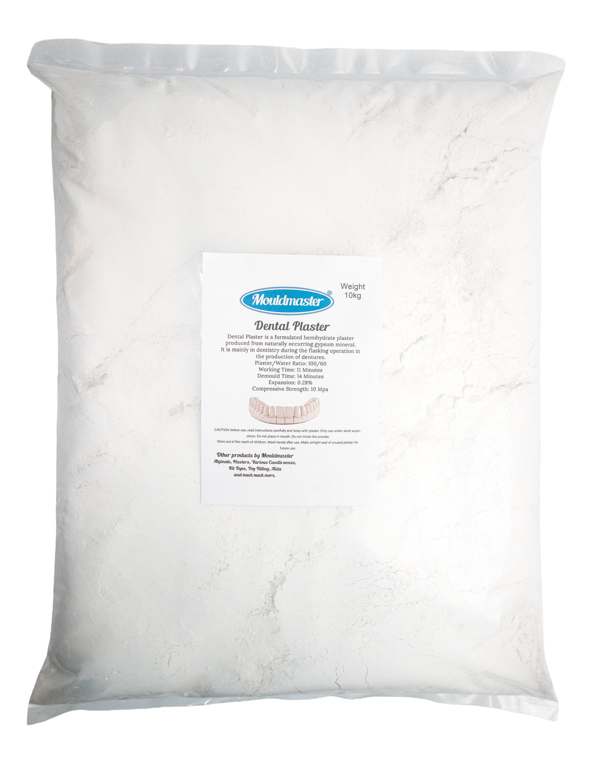 Formula dental Plaster