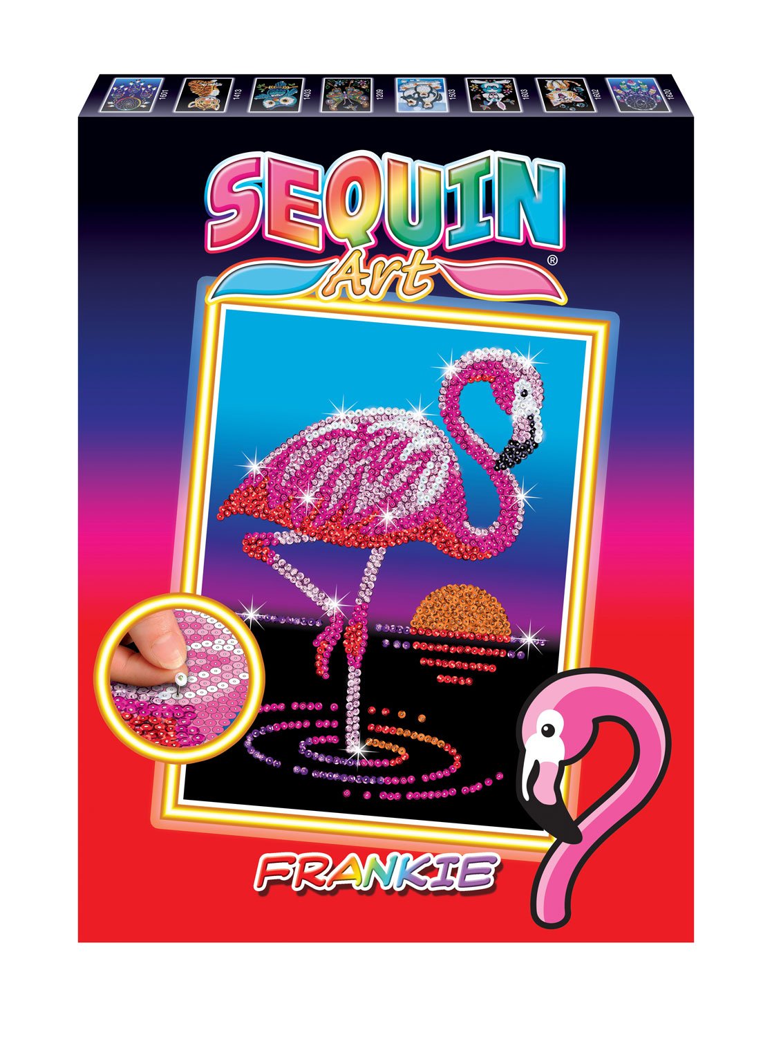Sequin Art Red Series