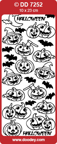 DD7252 Pumpkins Peel Off