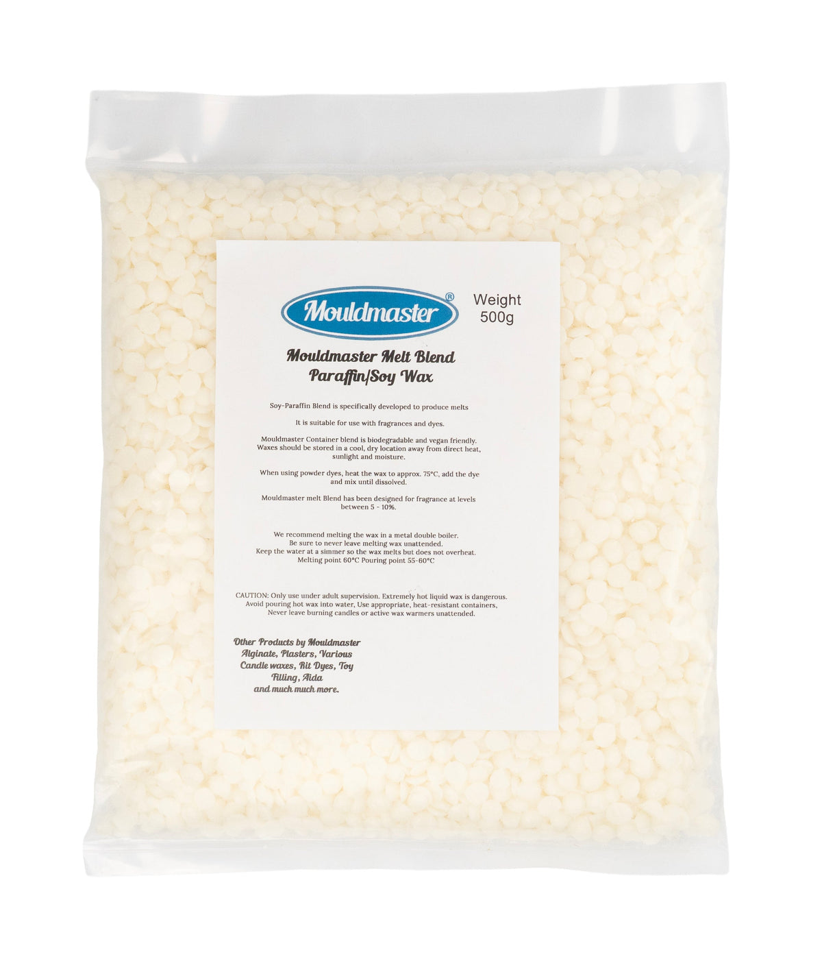 Paraffin & Soy Blend for Melts - Wax Pellet