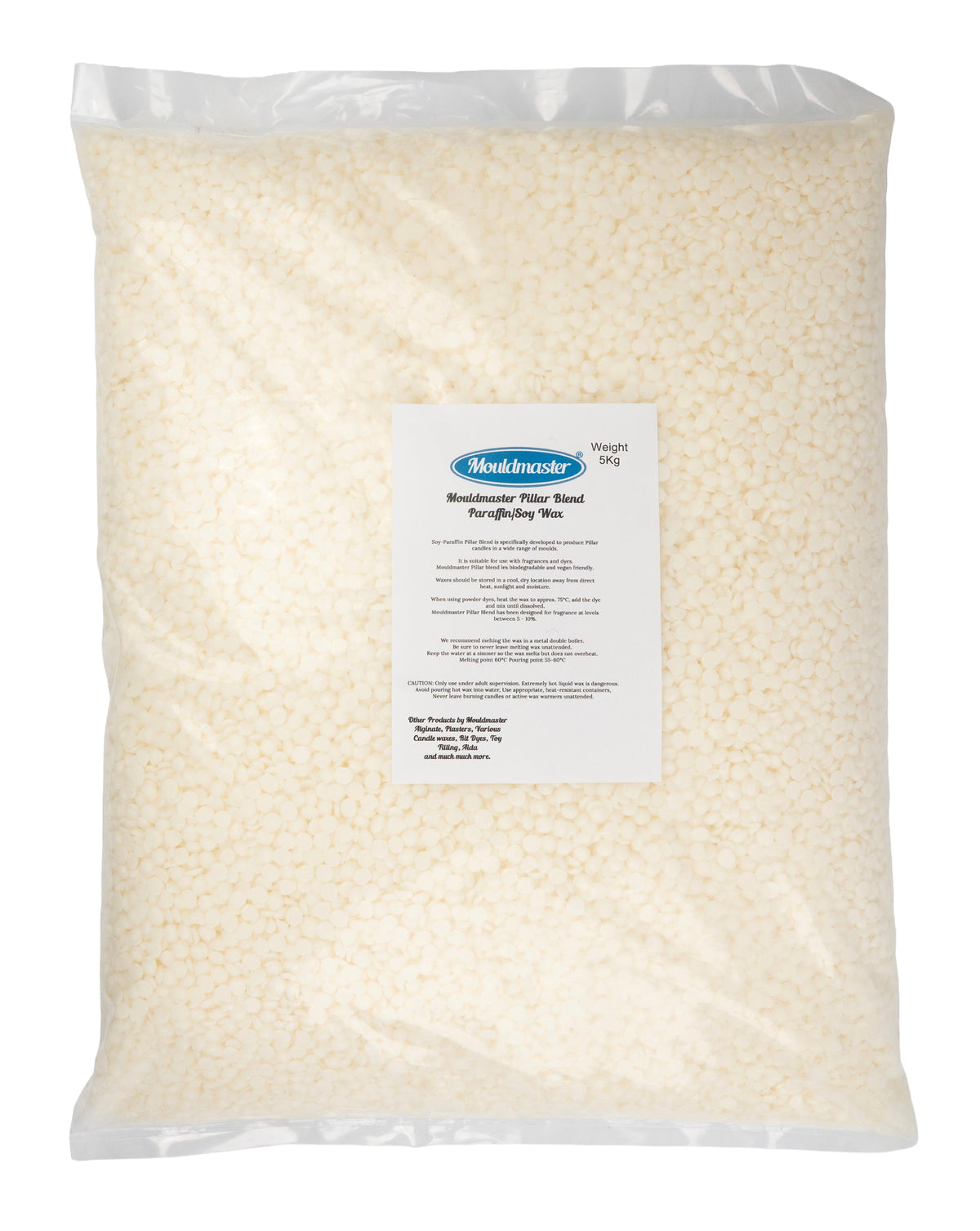 Paraffin & Soy Blend - Pillar Pellet Wax