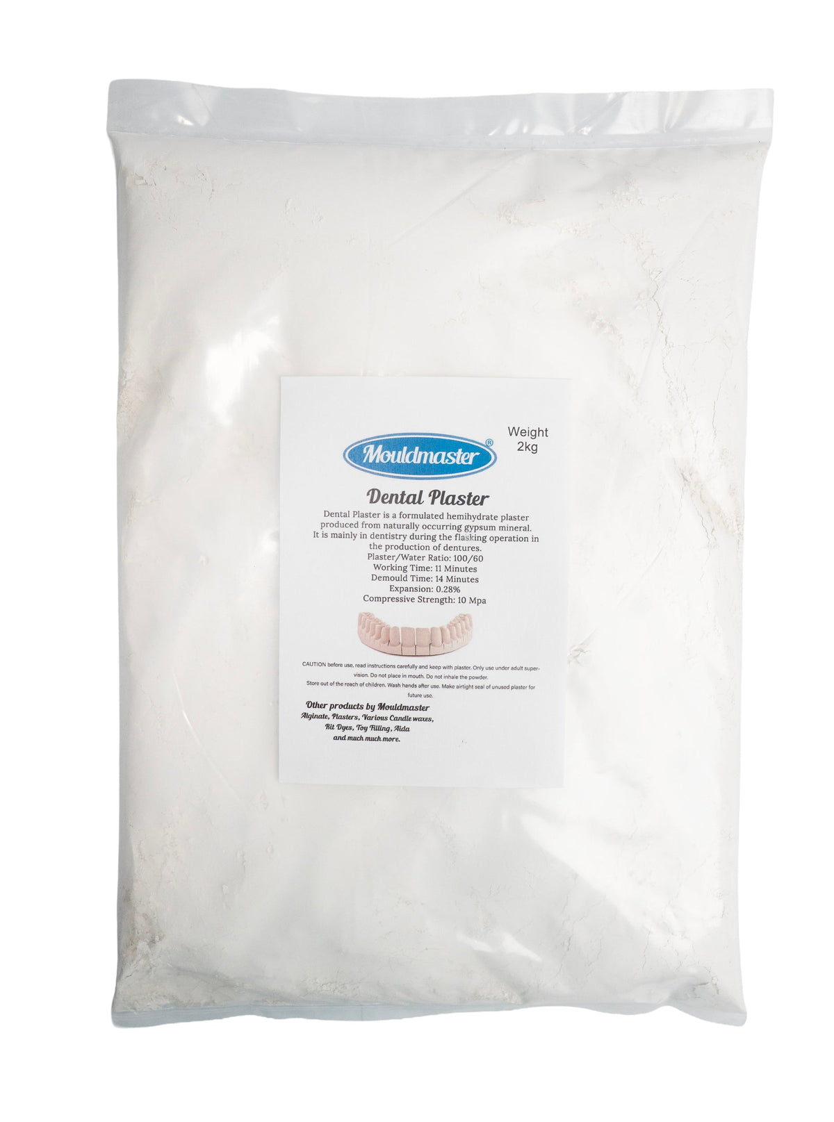 Formula dental Plaster