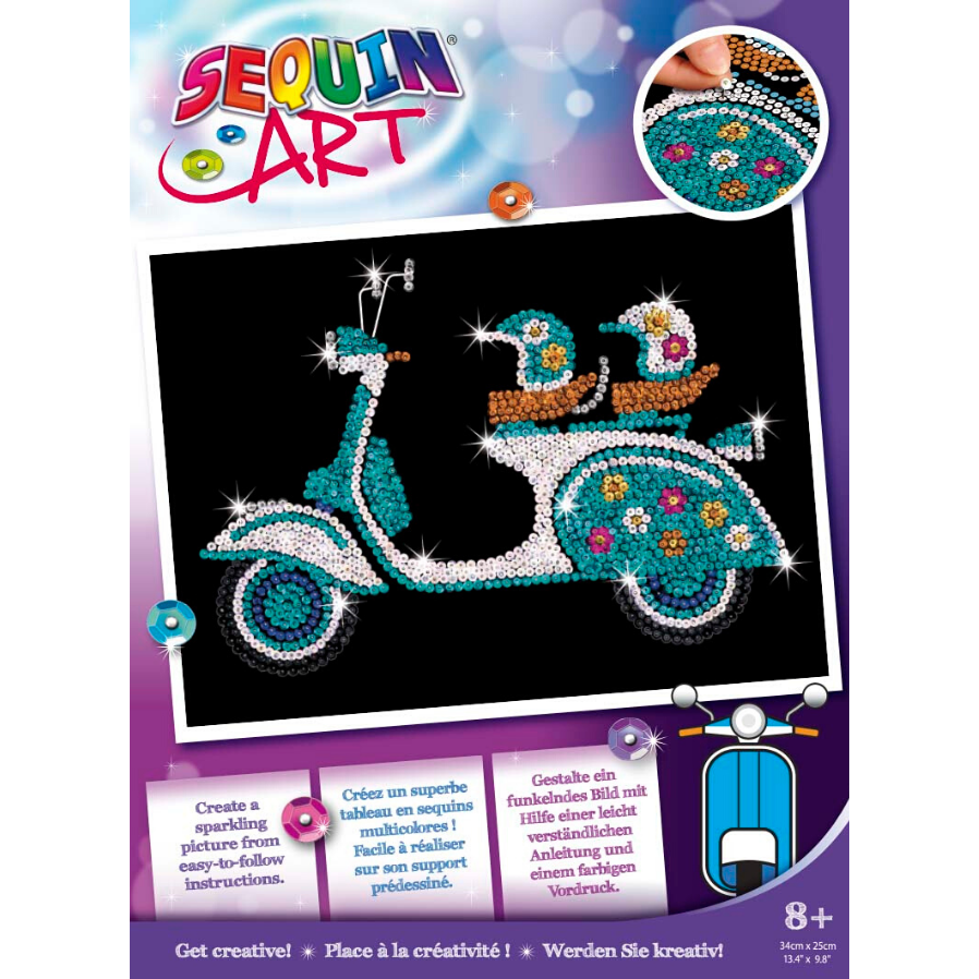 Sequin Art Purple Series