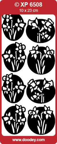 XP6508 Daffodils/Various Prismatic Peel off